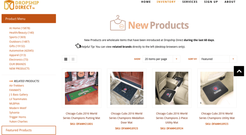 Dropship Direct product catalog